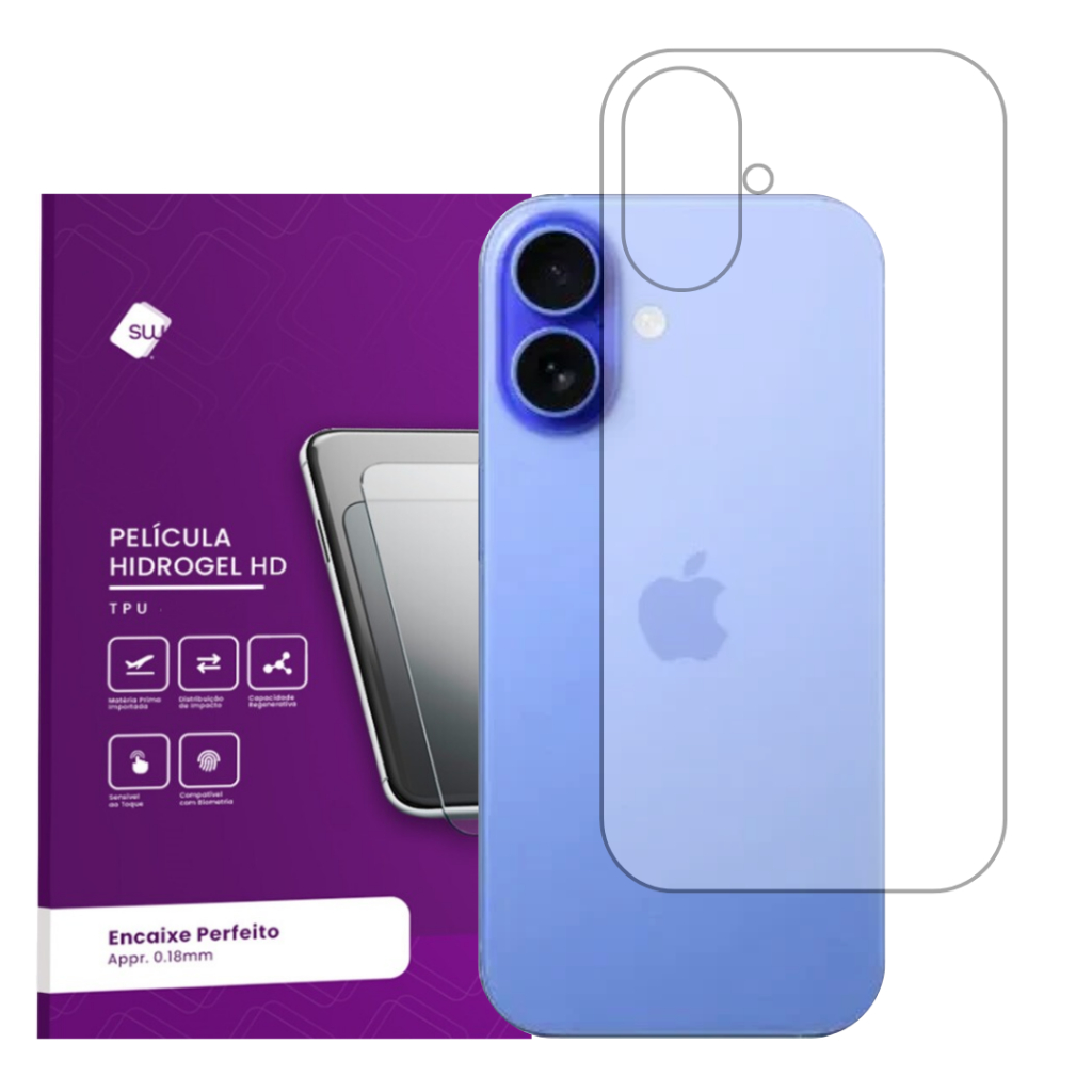 Película Hydrogel Hidrogel Traseira Hd Verso Para iPhone 17 - Modelos em Oferta na Shopee
