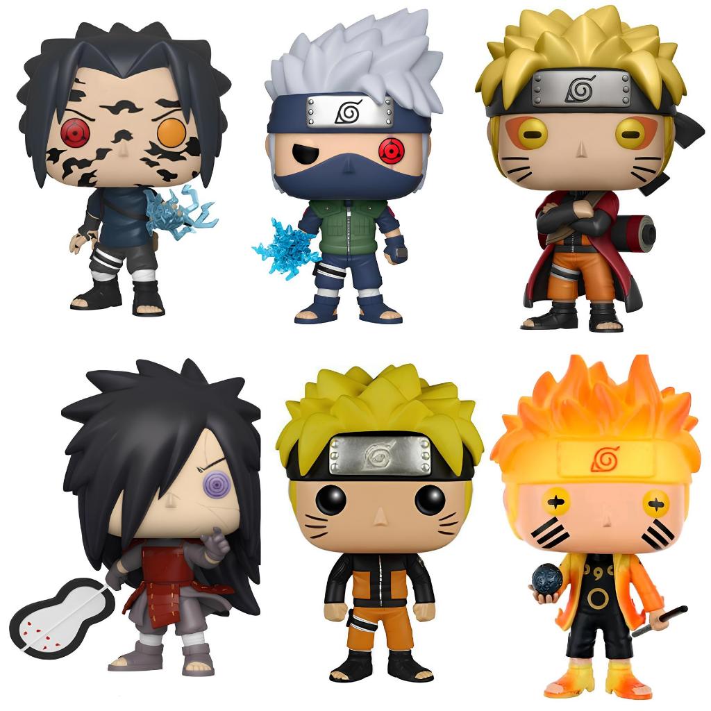 Bonecos Colecionáveis Naruto Shippuden - Naruto,Sasuke,Kakashi,Minato,Tobi,Madara,Gaara,Itachi. em Oferta na Shopee