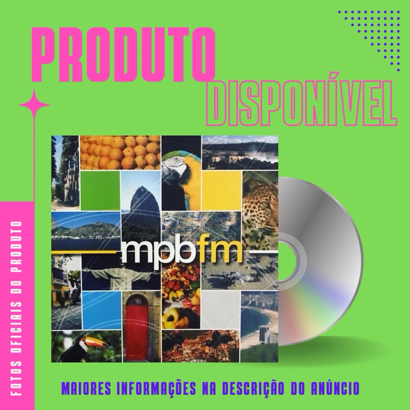 CD MPB FM TRAMA - VOLUME 1 - Elis Regina, Nana Caymmi, Zélia Duncan, Luciana Mello, Jorge Vercilo *