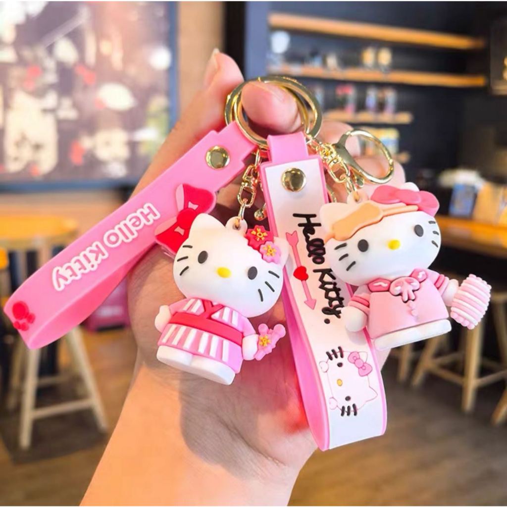 Chaveiro da Hello Kitty com Xícara – Acessório Fofo e Charmoso em Oferta na Shopee