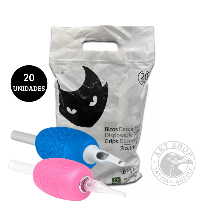 Biqueira Bico descartável 30mm/32mm 20 unidades  - Electric ink em Oferta na Shopee
