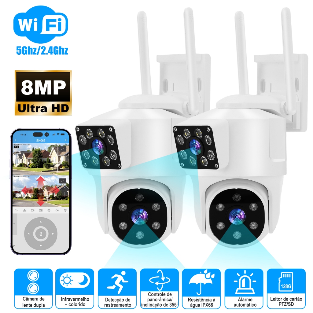 Câmera 8mp Ip: Guia Completo e Onde Comprar | BuscaProdutos