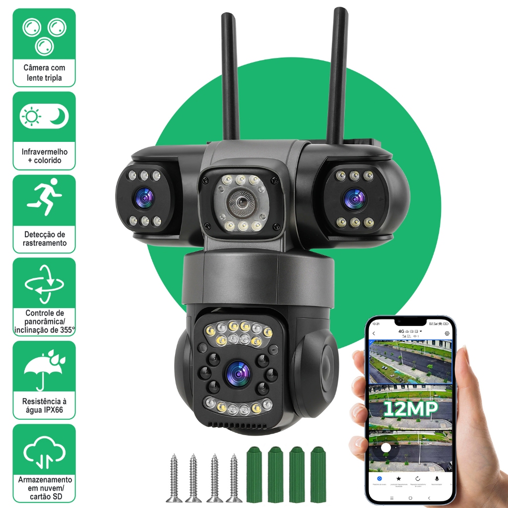 Câmera Inteligente Wi-Fi Externa: Onde Comprar | BuscaProdutos
