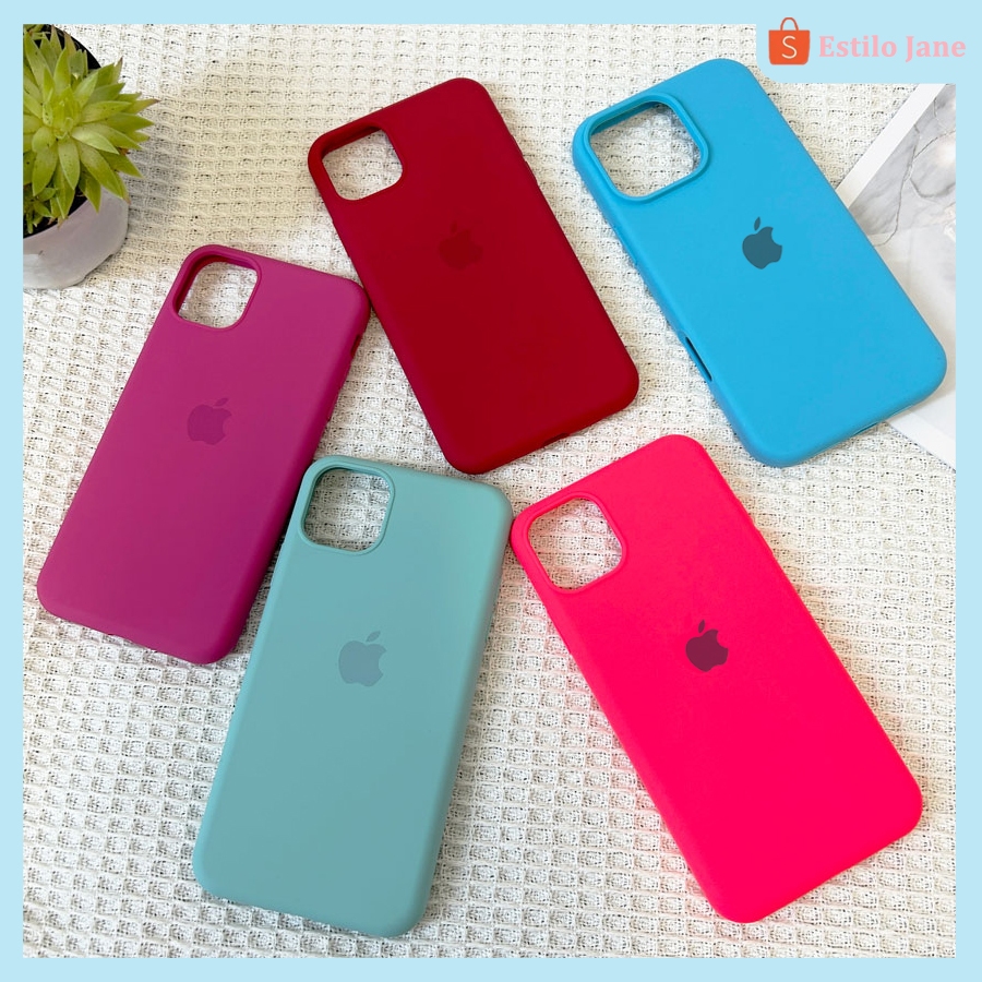 Capinha Case Silicone Aveludada Para iPhone 15/16e Pro ProMax Premium