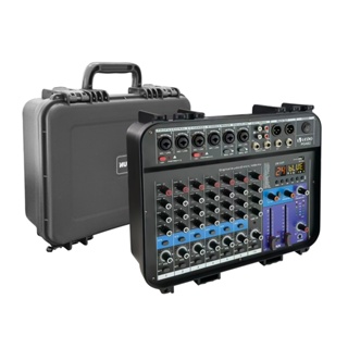 VEDO Mesa De Som Amplificada 8 Canais Console Mistura com Efeitos/Bluetooth/EQ Phantom Power +48V 2x150W Bivolt em Oferta na Shopee