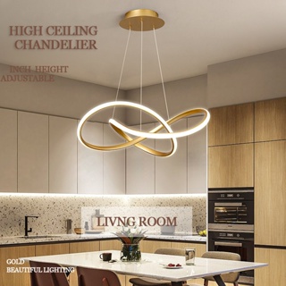 Lustre De Controle Remoto 3 Cores Lâmpada Do Teto Led Pingente Moderno Corredor Sala Estar Quarto em Oferta na Shopee