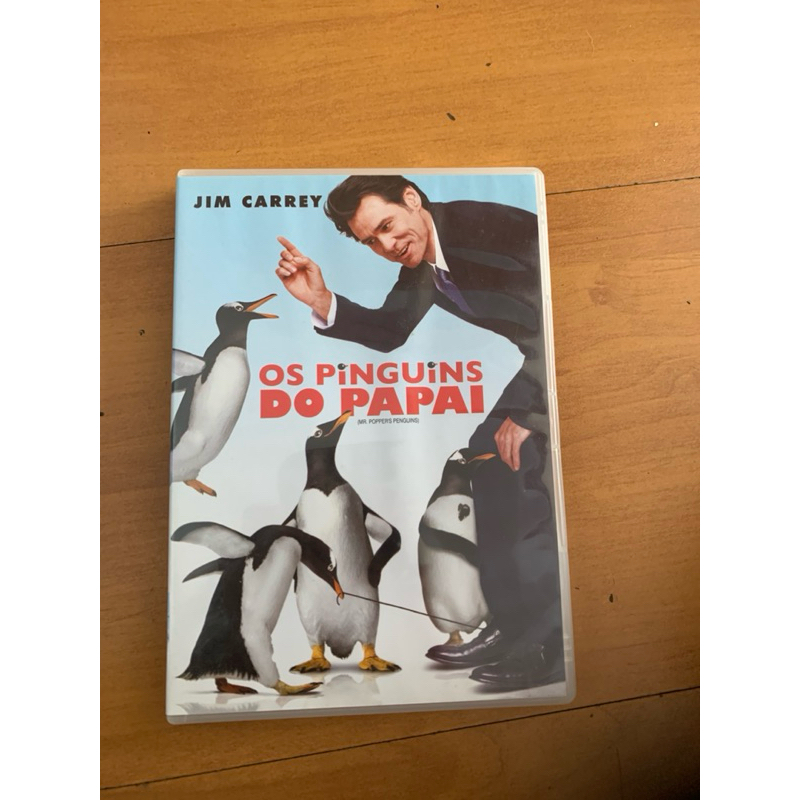 DVD Os Pinguins do Papai - Jim Carrey