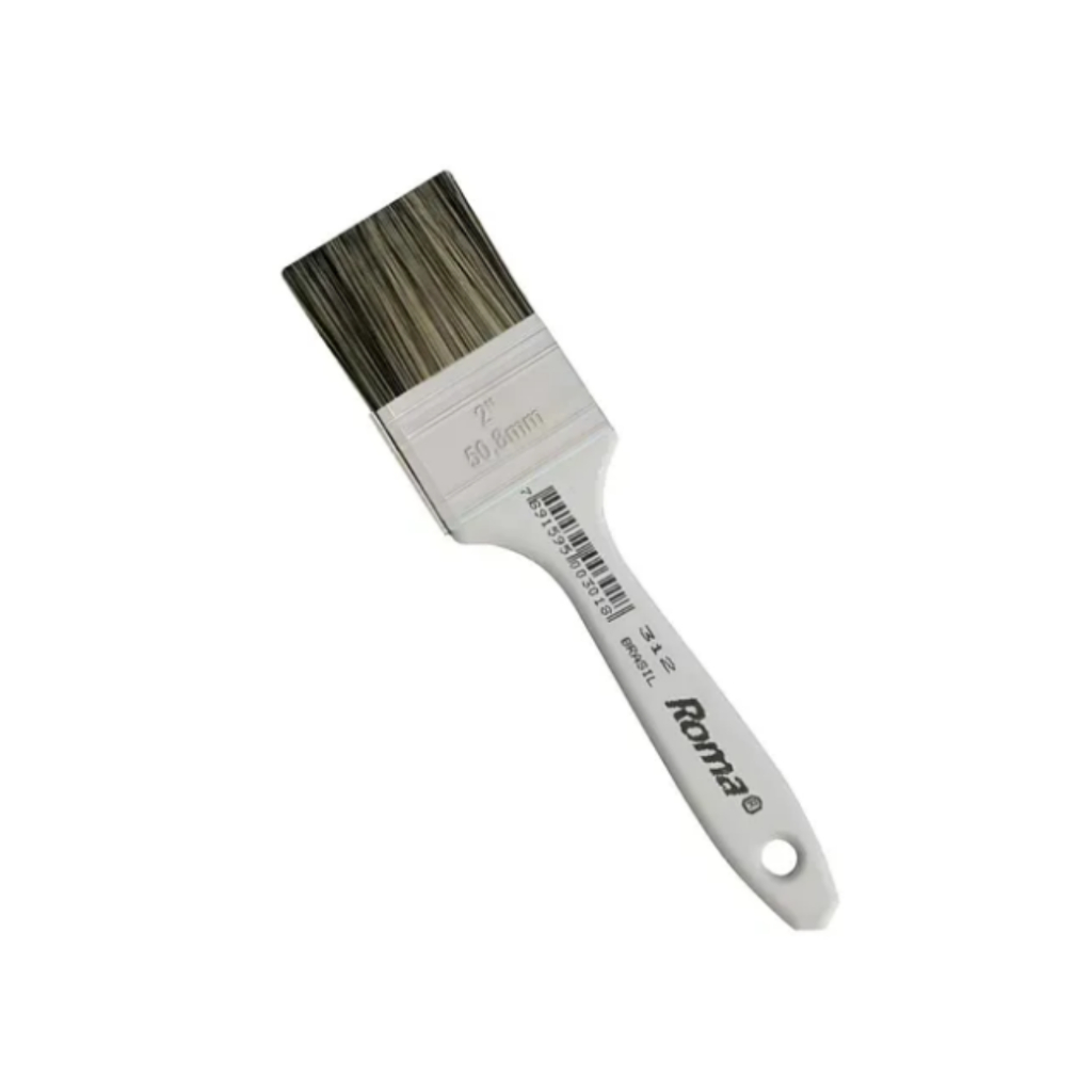 Pincel Trincha Pro P/ Pintura Gris Sintética 2 Polegada Roma em Oferta na Shopee