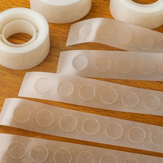 500 Gotas Cola Para Balão Dupla Face Decoração Fita Adesiva Decoração em Oferta na Shopee