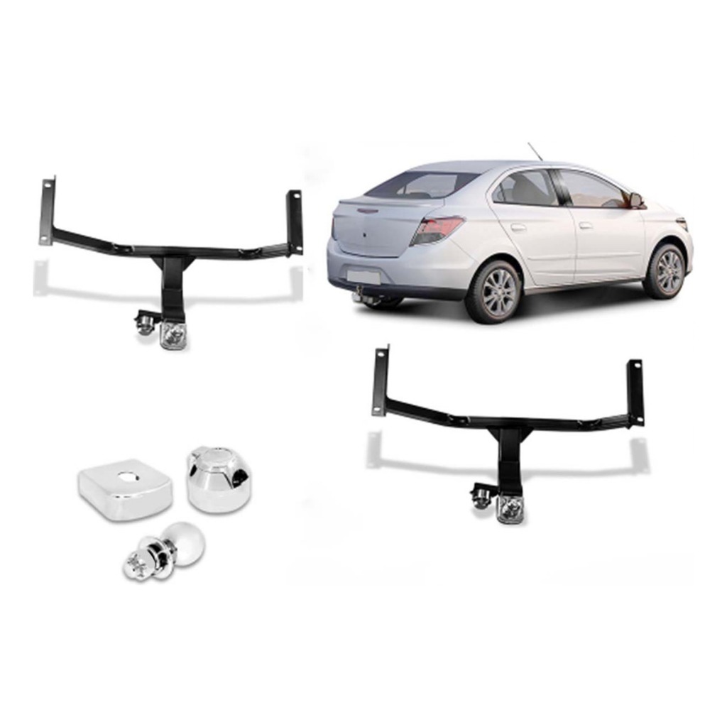 Engate Reboque Chevrolet Prisma 2013 A 2019 Reforcel 500kg Origina P/ Carro em Oferta na Shopee