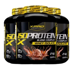Kit 3x Whey Protein Iso Blend Complex 2Kg - XPro Nutrition
