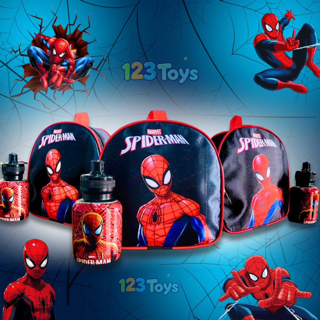 Lancheira Infantil com Squeeze Grátis – Estampada, Compacta e Resistente