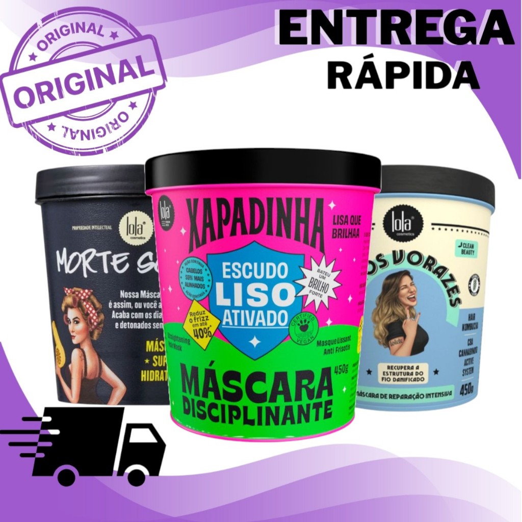 Kit Morte Súbita Mascara 450g Danos Vorazes Mascara 450g Lola Cosmetics - Miniatura 2