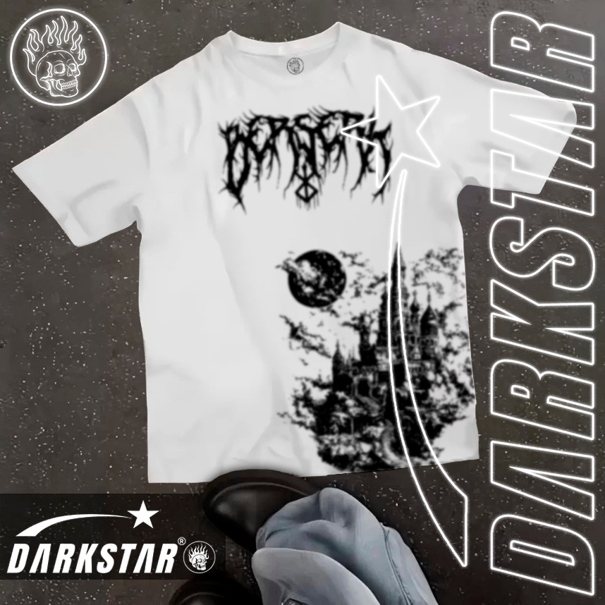 *VALOR PROMOCIONAL* Camisa Camiseta T-Shirt Premium 100% algodão DARKSTAR "Berserk Castle" em Oferta na Shopee