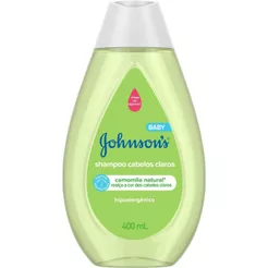 Shampoo Infantil Johnson's Baby Cabelos Claros 400ml