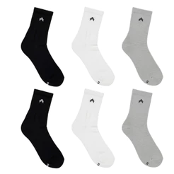 Kit 6 Pares de Meias Atoalhada Casual Cano Médio Algodão Penteado Unissex Urban Up 3245