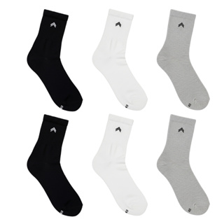 Kit 6 Pares de Meias Atoalhada Casual Cano Médio Algodão Penteado Unissex Urban Up 3245 em Oferta na Shopee