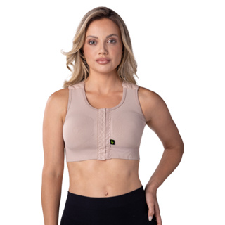 Sutiã pós cirúrgico sem costura seamless Emana Mamoplastia Mastopexia Alta Compressão Reg. Anvisa em Oferta na Shopee