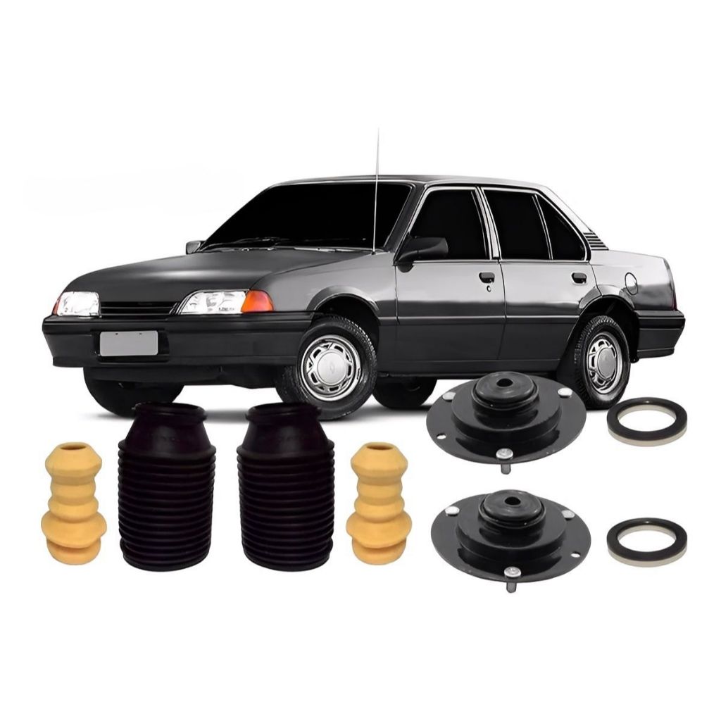 Kit Coxim Rolamento Batente Coifa Dianteiro Gm Monza Tubarão