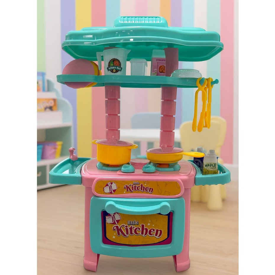 Mini Cozinha Brinquedo Infantil Para Boneca Com Acessórios em Oferta na Shopee