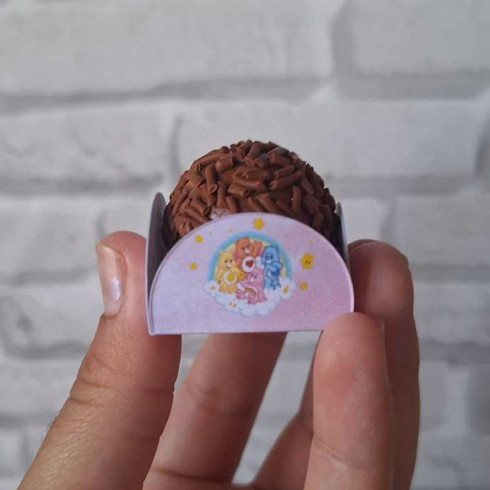 120 Forminhas Ursinhos Carinhosos Festa Infantil -Doces- Cha de Bebe Lembrancinhas Personalizadas