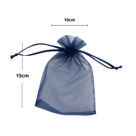 Sacos de Organza - Saquinhos Organza p/ Decoração Presentes e Lembrancinhas