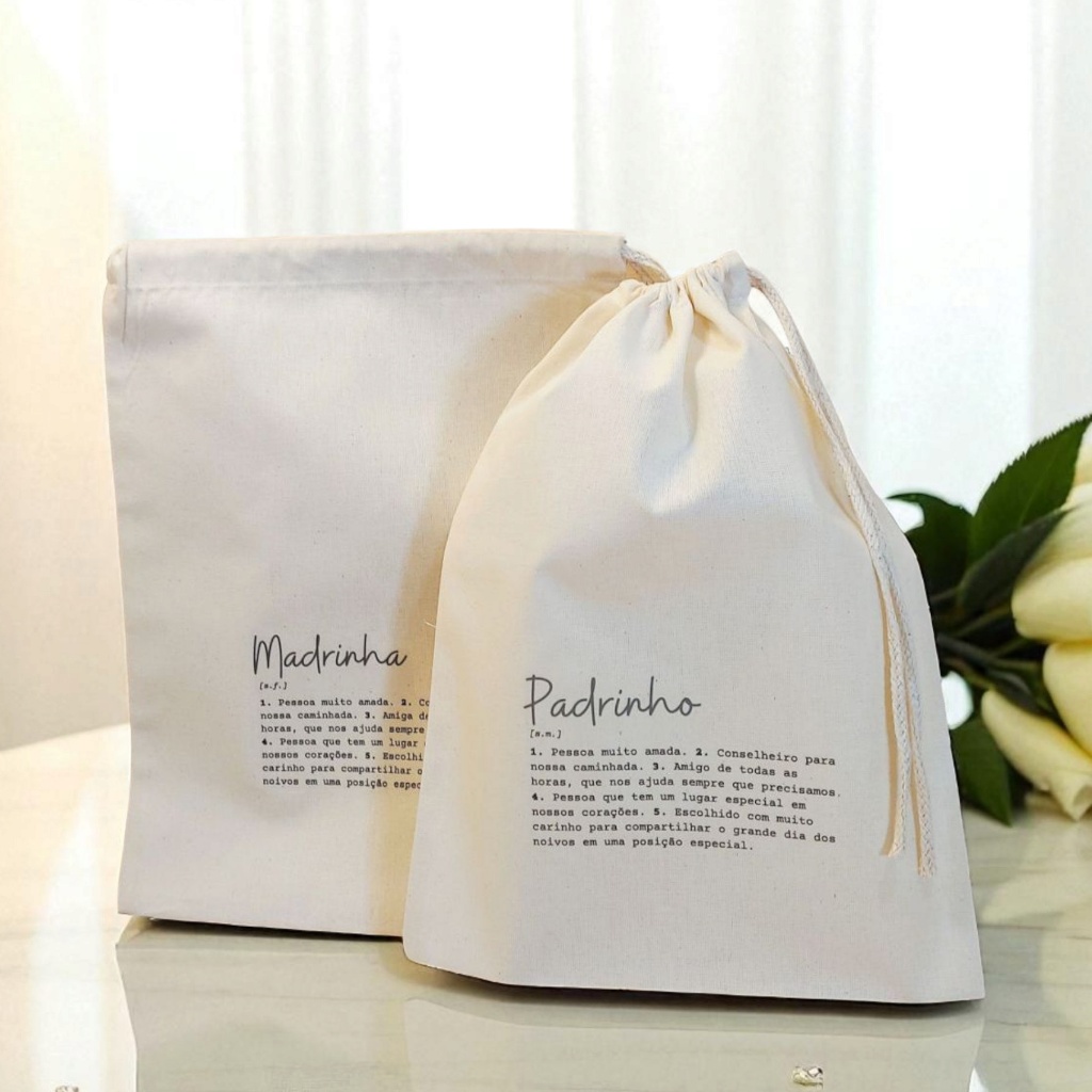 10+ Saco Cordão Definição de Madrinha Definição de Padrinho - Lembrancinha de Casamento em Oferta na Shopee