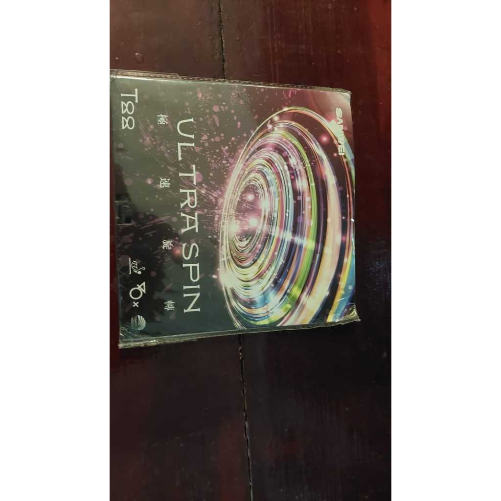 Promoção- SANWEI ULTRA SPIN Borracha De Tênis T88- cor preta