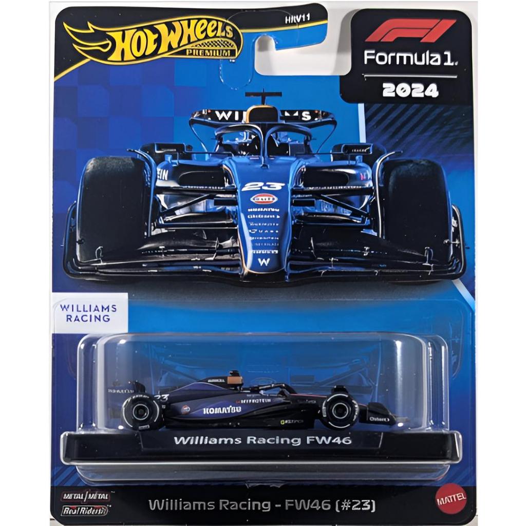 Hot Wheels Premium F1 2024 Williams Racing Fw46 #43 Franco Colapinto - Hot Wheels