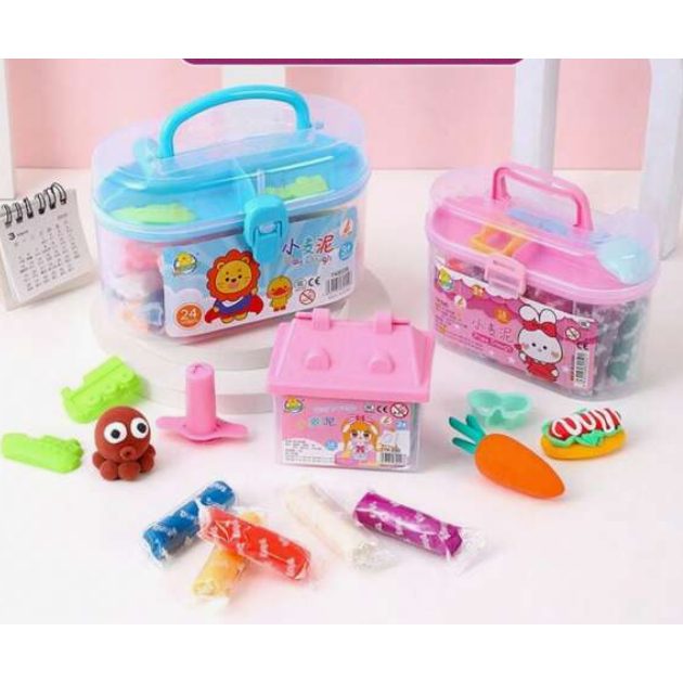 Kit Massinha Modelar - Maleta Organizadora Completa com Acessórios | Brinquedo Presente Criança