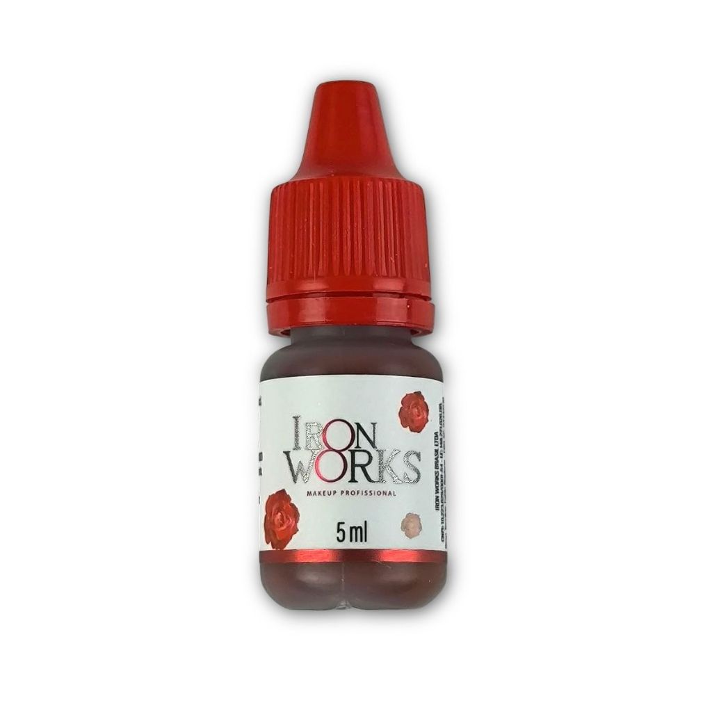 Tintura P/ Micropigmentação 5ml Iron Works Castanho Intermediário