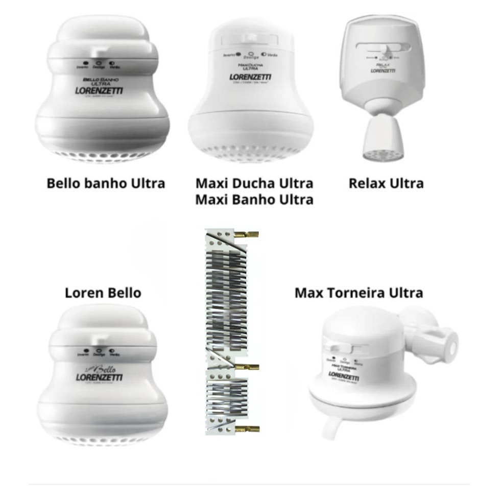 Resistência Similar Lorenzetti Maxi Ducha ULTRA  065-a 220v