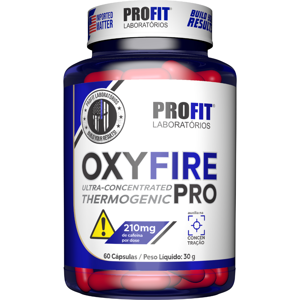 Termogênico Oxy Fire Pro 60 caps - Profit Labs