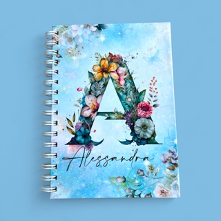 Agenda Personalizada 2026 Borboletas Iniciais - Com Nome em Oferta na Shopee