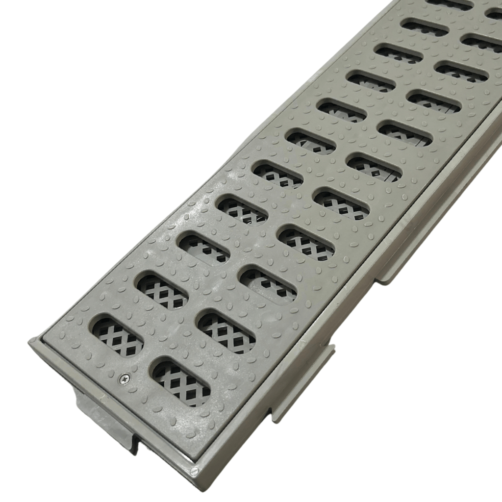Ralo linear Grelha com Suporte 15x50cm tradicional proteção Anti Inseto Borda Piscina jardim quintal