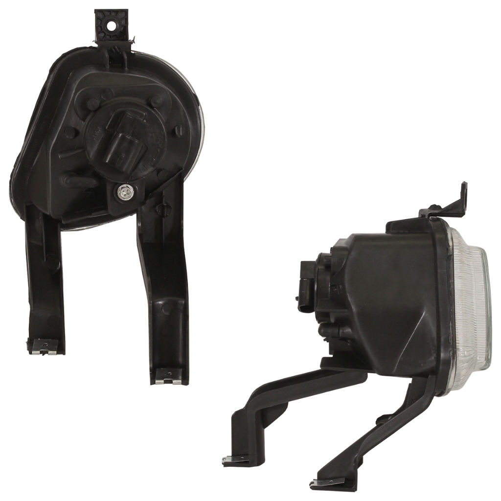 Par Farol Milha Auxiliar Corsa Hatch Sedan Pickup 2000 2001 2002 Lente Lisa Vidro — imagem 2 de 2