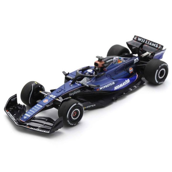 Detalhes do Hot Wheels Premium F1 2024 Williams Racing Fw46 #23 Alexander Albon - Hot Wheels