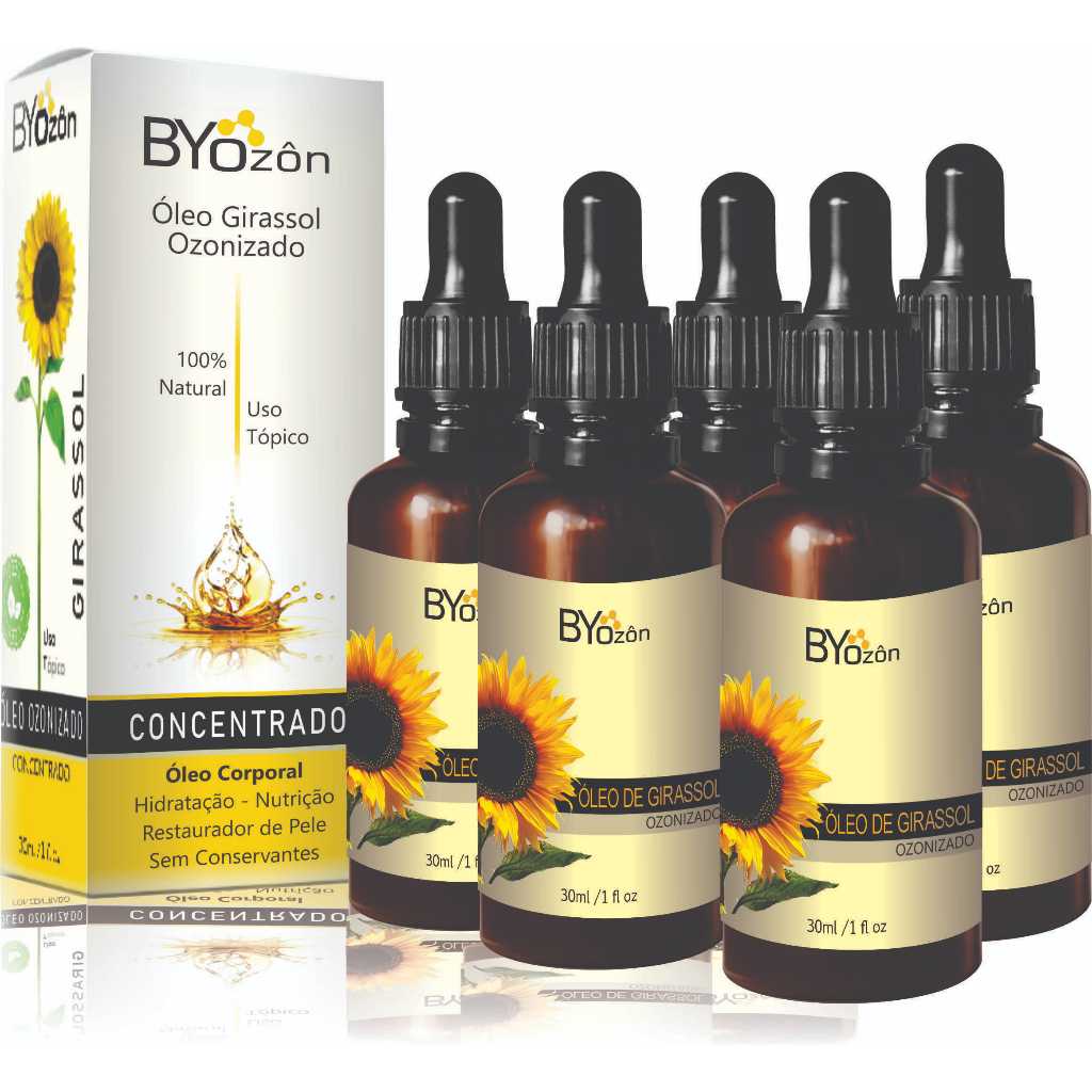 5 Óleo de Girassol Ozonizado