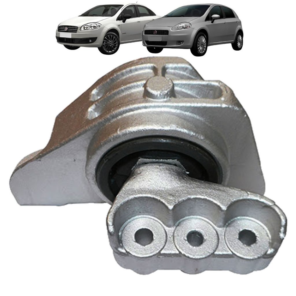 Coxim Motor Lado Direito Fiat Punto Linea 1.6 1.8 16v EtorQ Novo Primeira Linha Nota Fiscal Garantia