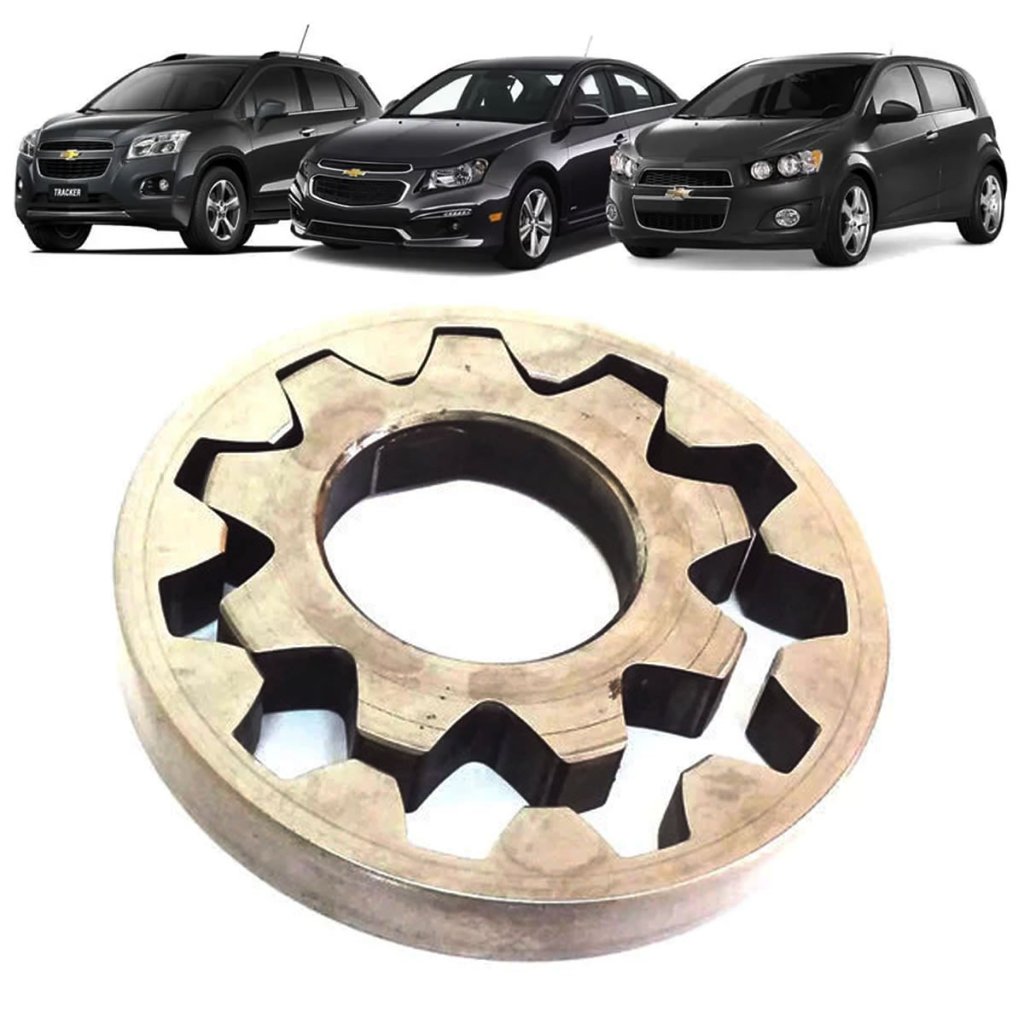 Engrenagens Bomba De Óleo GM Cruze Tracker Sonic 1.6 1.8 16v Ecotec Primeira Linha Novo Nota Fiscal em Oferta na Shopee