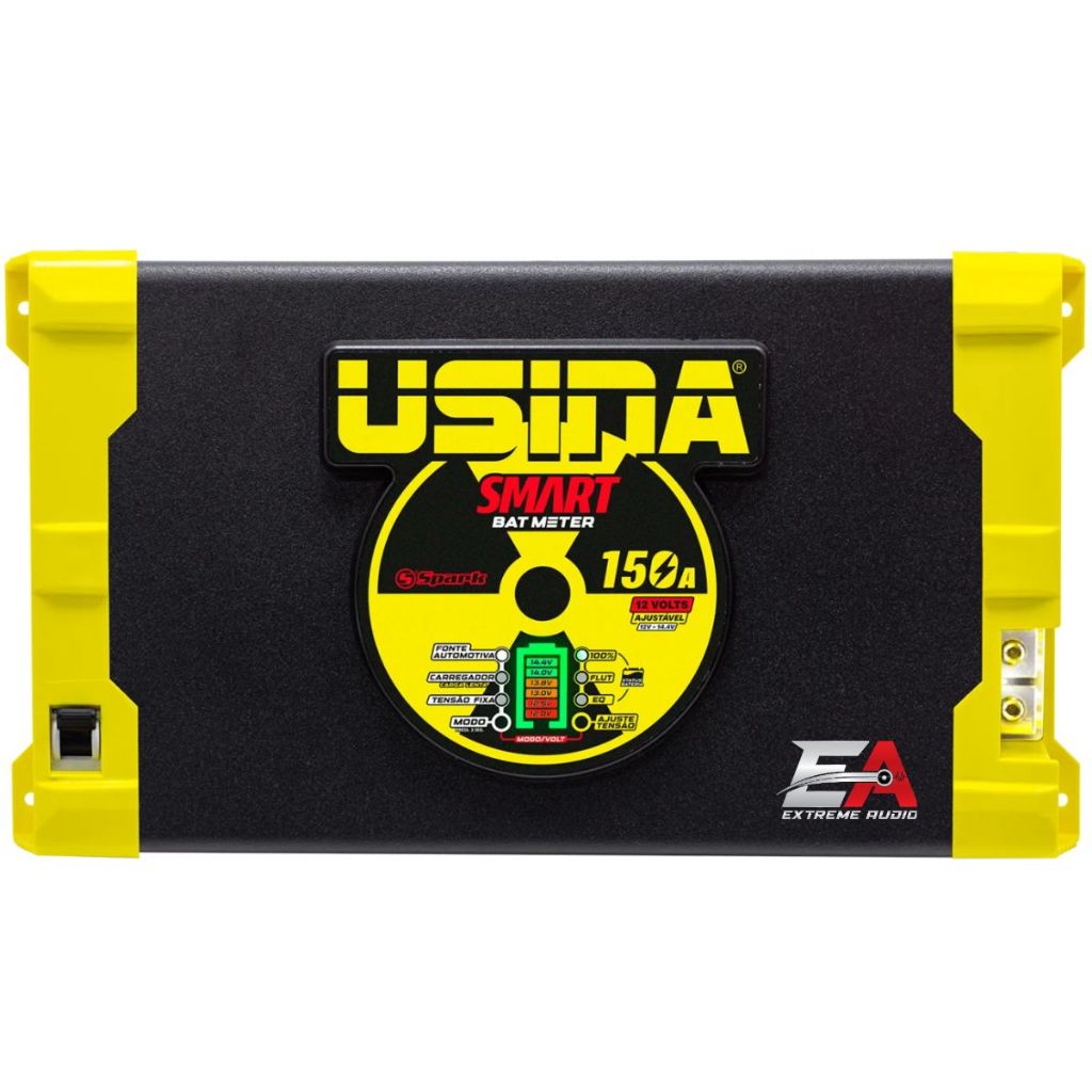 Fonte Carregador Automotivo 150amperes Usina Smart Bat Meter em Oferta na Shopee