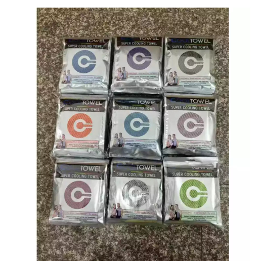 toalha de frescor novo para atividades ao ar livre e resfriar, feita de tecido e para secar o suor — imagem 2 de 2
