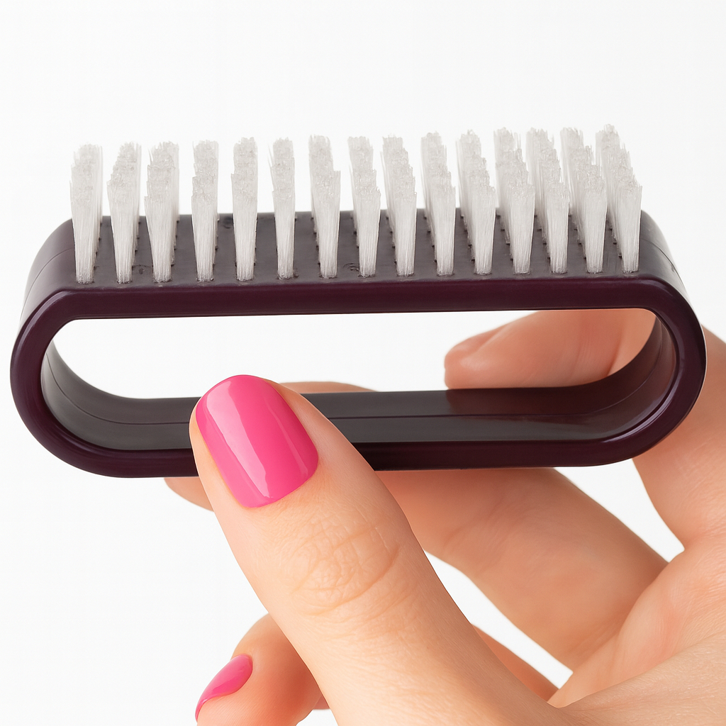 Escovinha de Unha Multiuso Salão Manicure Limpeza Escova Plástico Lanossi em Oferta na Shopee