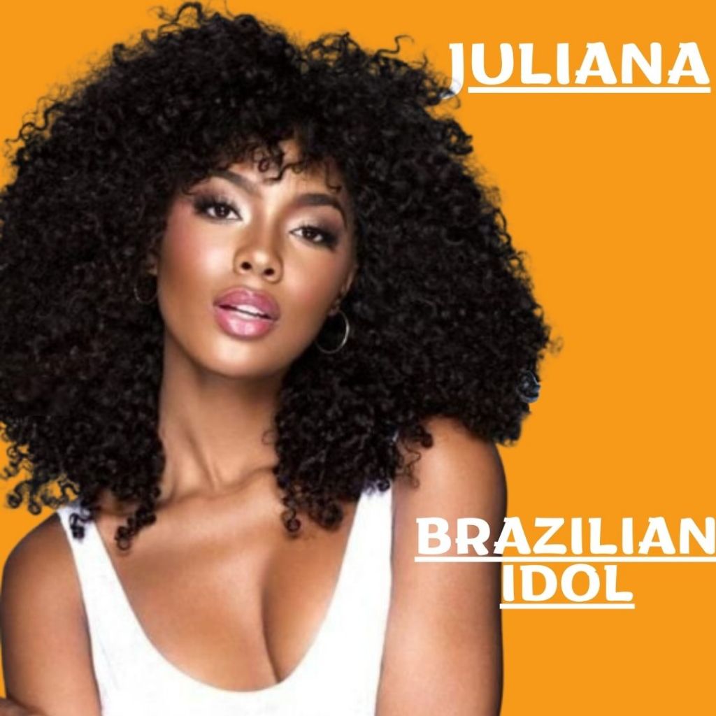 Cabelo Cacheado Bio Fibra, Bio Vegetal Juliana 75cm BRAZILIAN IDOL em Oferta na Shopee