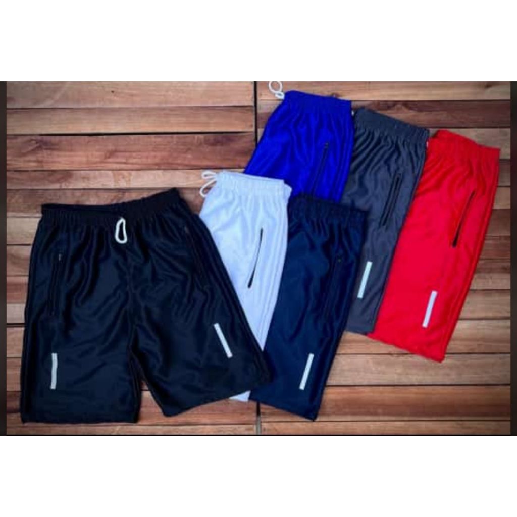 Kit 2 Bermudas Dri-Fit Refletivas Masculinas Academia Corrida Secagem Rápida — imagem 2 de 2
