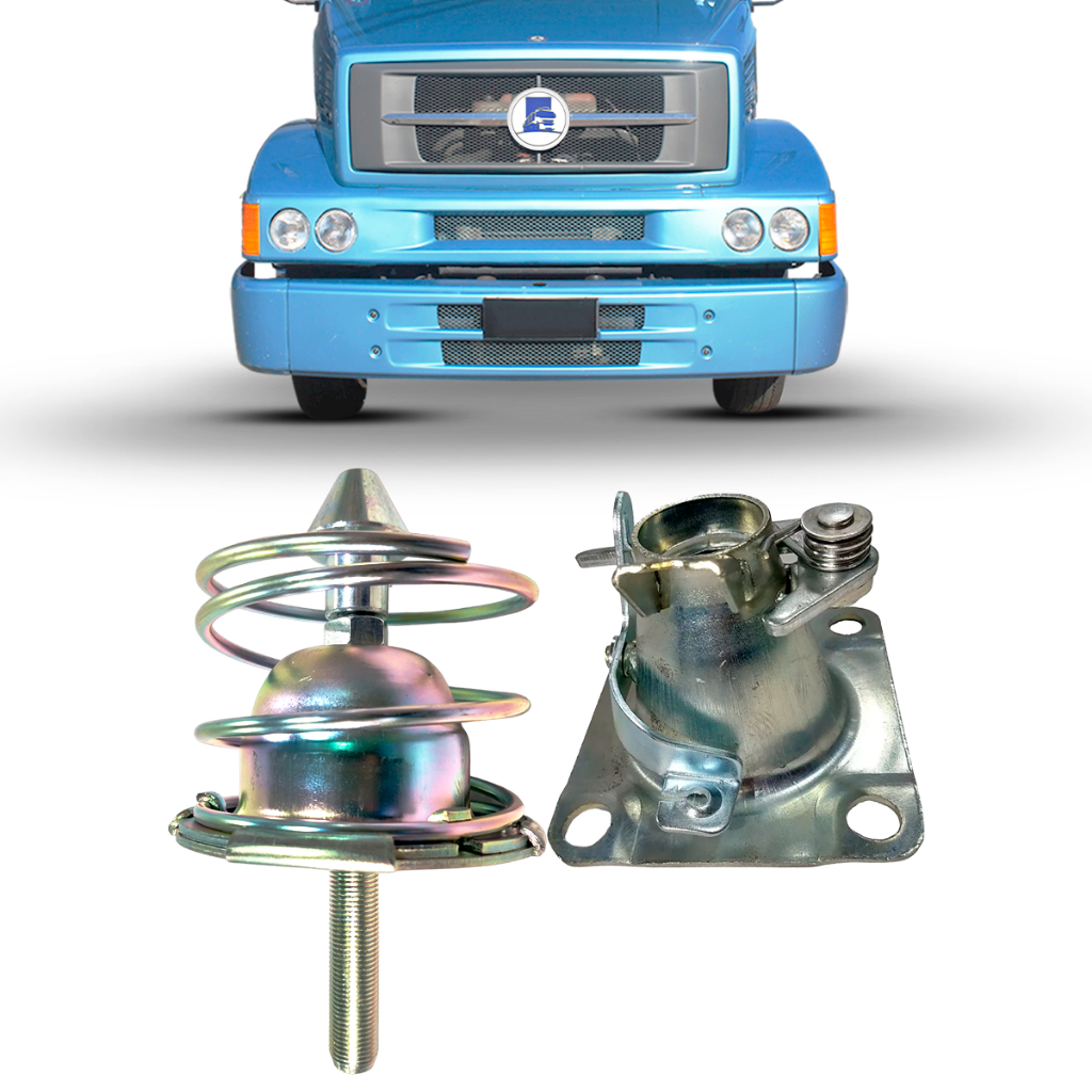 Kit Fechadura Superior + Trava Inferior Capo Mb 1218 1418 1620 em Oferta na Shopee