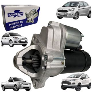 Motor de Partida Para Ford Fiesta Ka Courier Ecosport 1.0 1.6 Até 2014 Motor Zetec Rocam em Oferta na Shopee