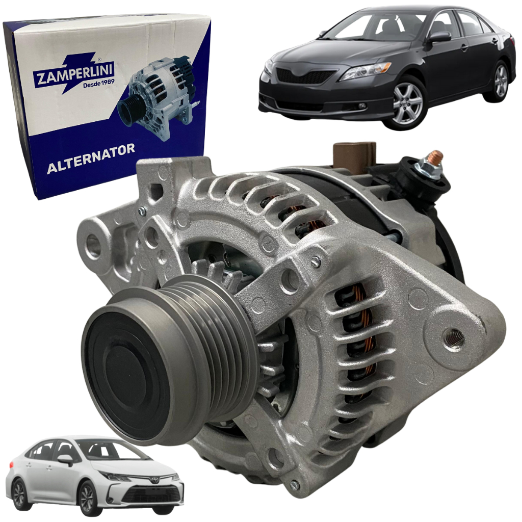 Alternador 110a 12V Para Toyota Camry 3.0 2001 Até 2006 Toyota Corolla 1.8 2008 Até 2014 em Oferta na Shopee
