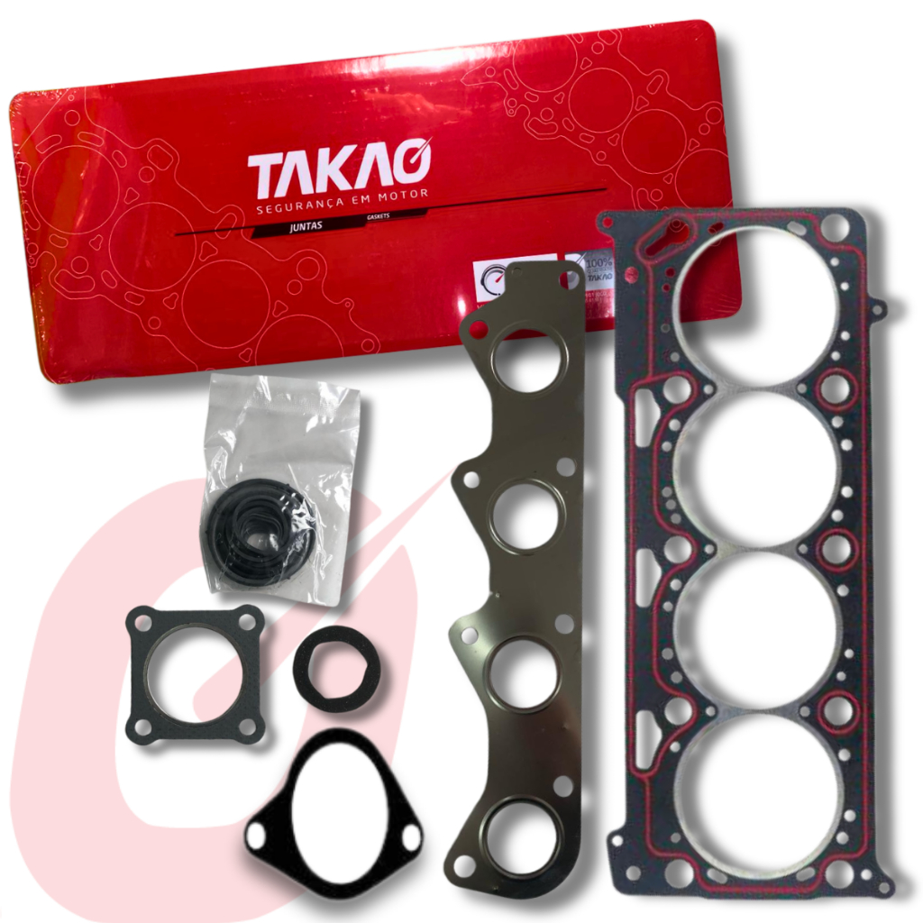 Jg Juntas Motor Retifica Vw Ea111 Power 1.6 8v Saveiro Parati Fibra Takao