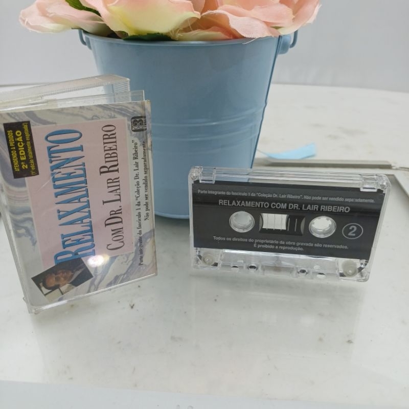 Fita K7 Dr. lair Ribeiro Relaxamento ( usado)